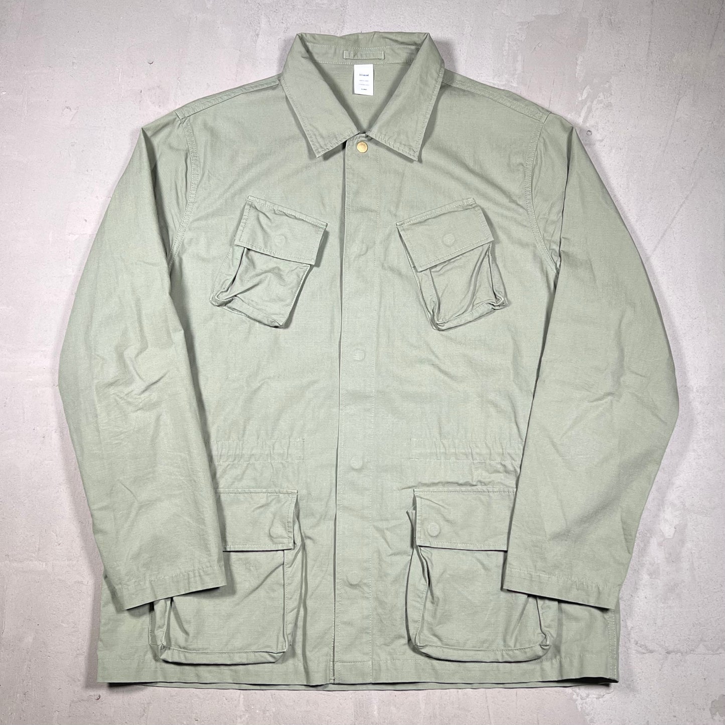 JJJJound RipStop Green Utility Jacket Size XL USED x18322