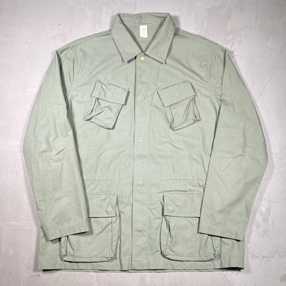 JJJJound RipStop Green Utility Jacket Size XL USED x18322