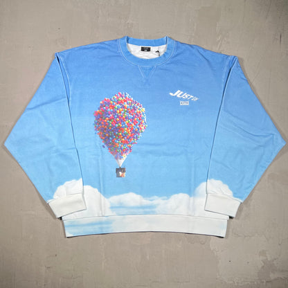 Kith Disney Pixar Up Nelson Blue Crewneck Size XL NEW x18320
