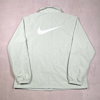Nike Sage Green Coach's Jacket Size Medium USED v19985