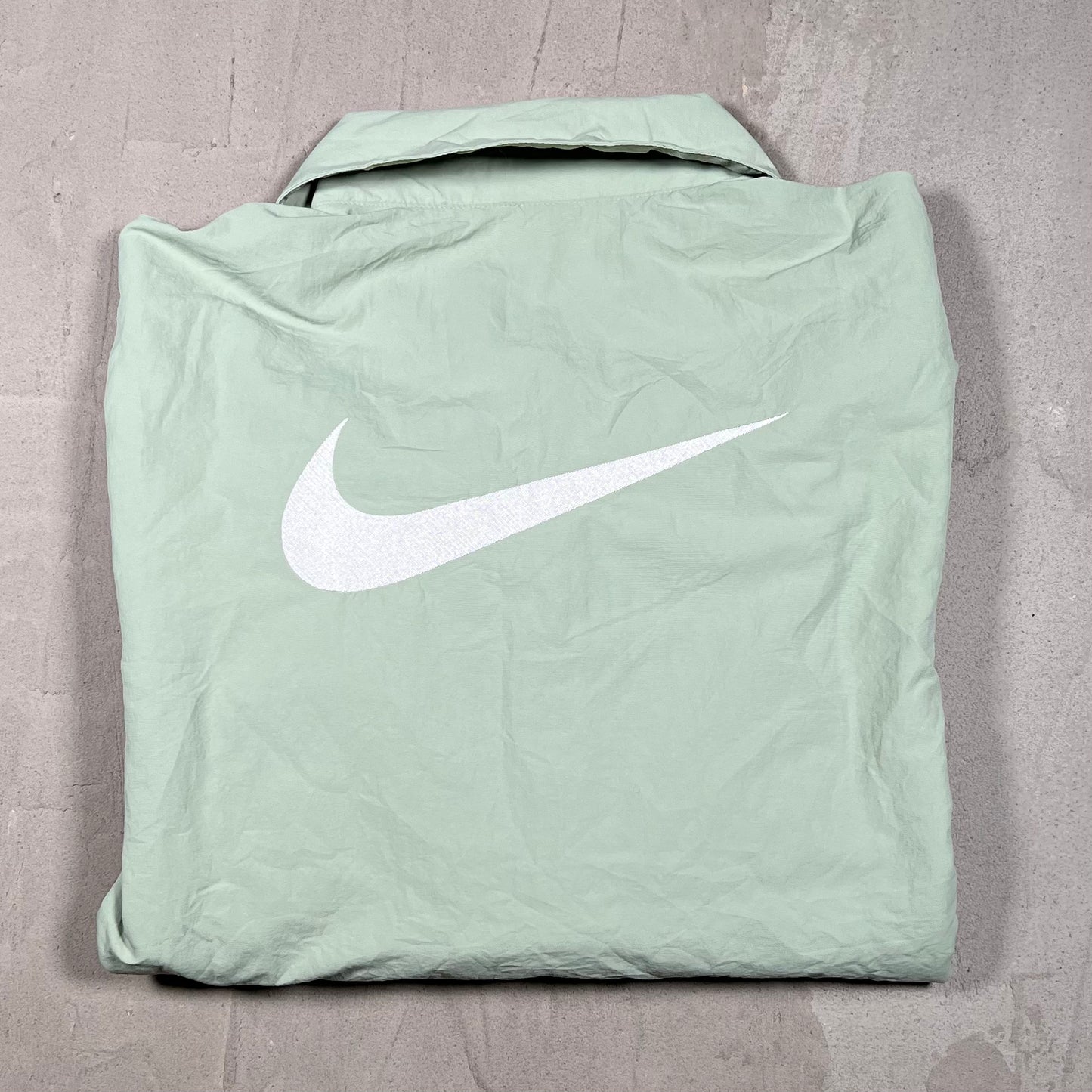 Nike Sage Green Coach's Jacket Size Medium USED v19985