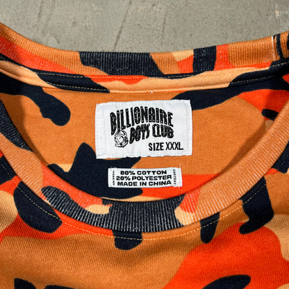 Billionaire Boys Club Orange Camo Crewneck Size XXXL USED x18289