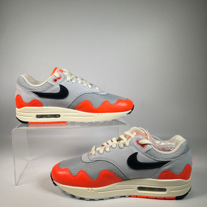 Nike Air Max 1 Patta Waves Hyper Crimson Pure Platinum (2026) Size 8.5 NEW s22645