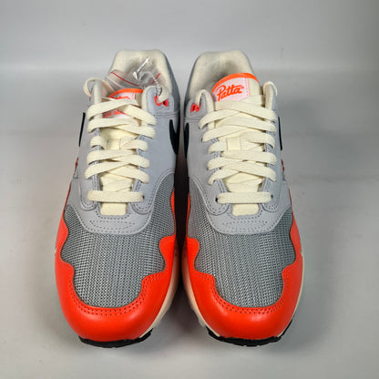 Nike Air Max 1 Patta Waves Hyper Crimson Pure Platinum (2026) Size 8.5 NEW s22645