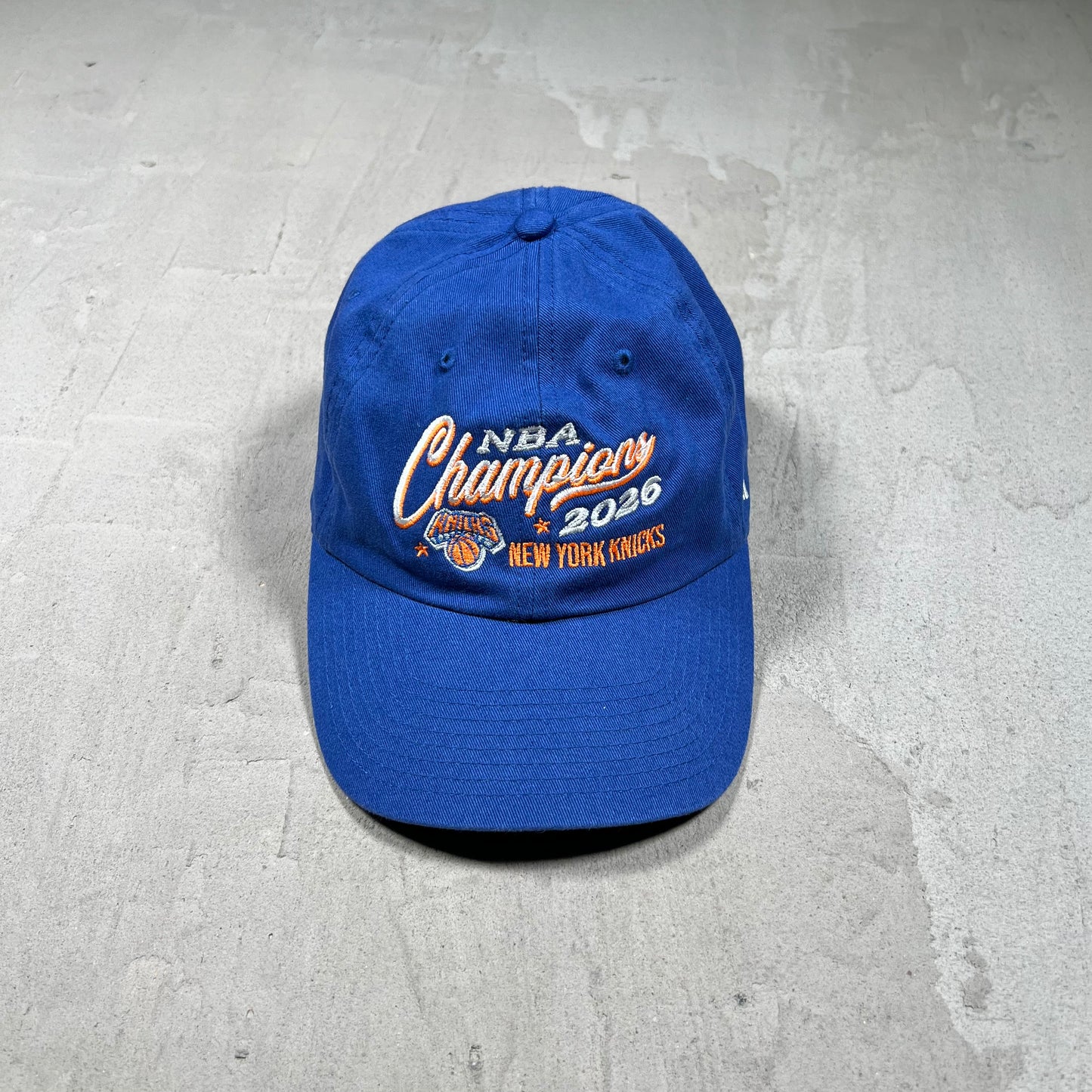 New York Knicks Kith Blue Hat USED x18321