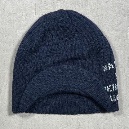 74 Is War Navy Beanie Brim USED x18312