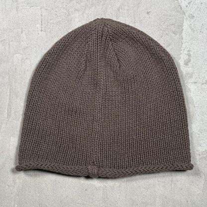 Stussy Knit Brown Beanie USED x18311