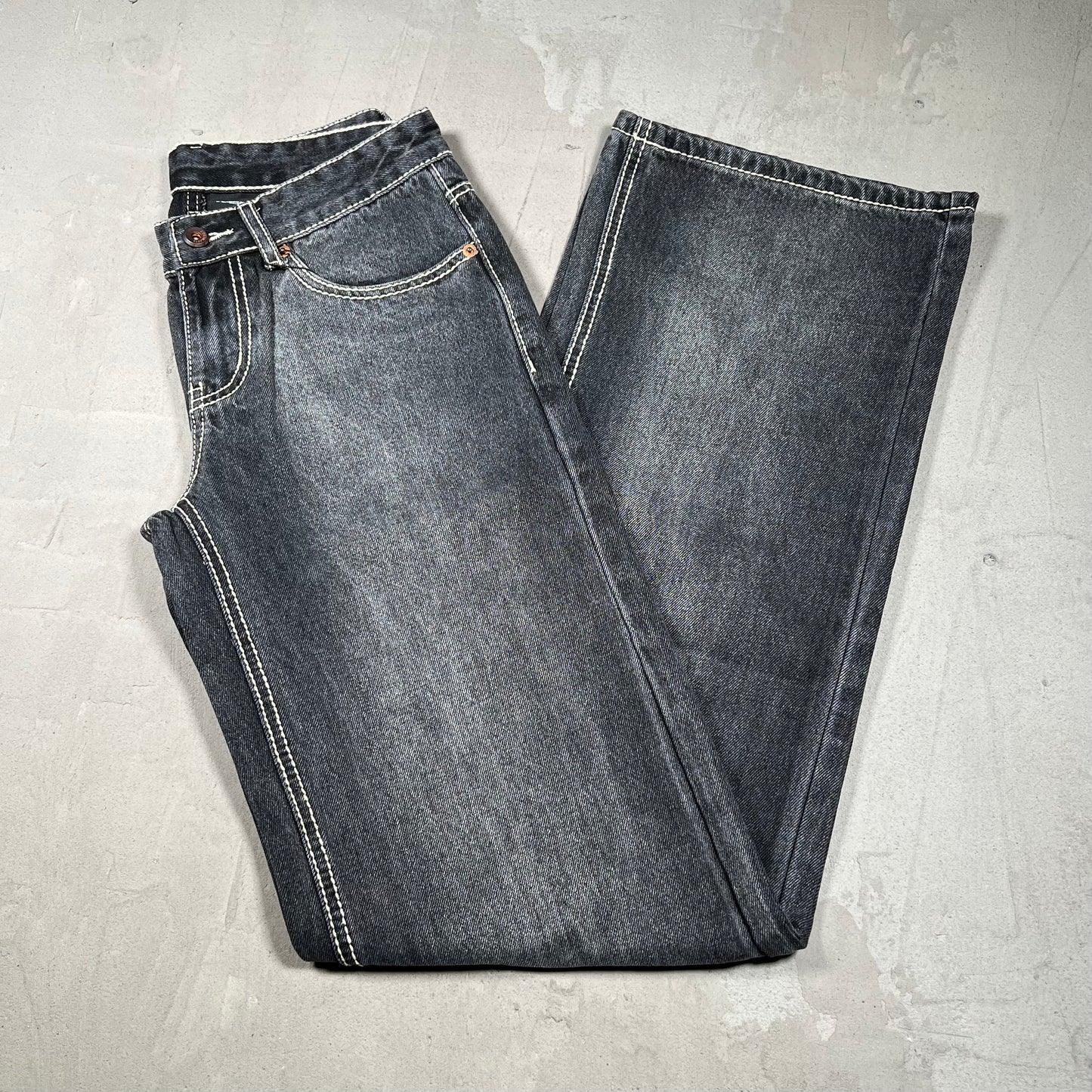 GV Gallery Raspberry Hills Rizo Denim Washed Black Size XS NEW x18355