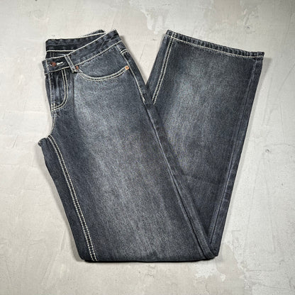 GV Gallery Raspberry Hills Rizo Denim Washed Black Size XS NEW x18355