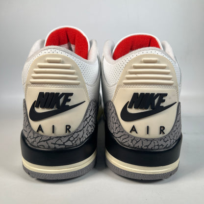 Jordan 3 White Cement Reimagined (2023) Size 13 USED s22568