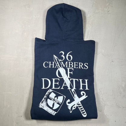 Supreme Wu-Tan Clan Hoodie Navy (2025) Size Large USED x18340