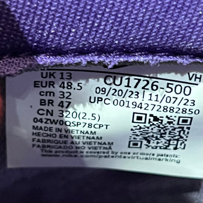 Nike Dunk Low Plum (2023) Size 14 USED s22582