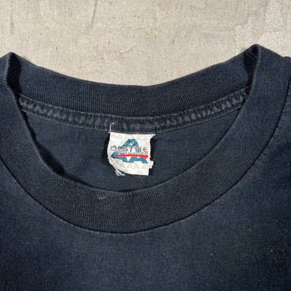 Russell Peters Green Card Tour Somebody Gonna Get Hurt Black Tee Size Large USED v20038