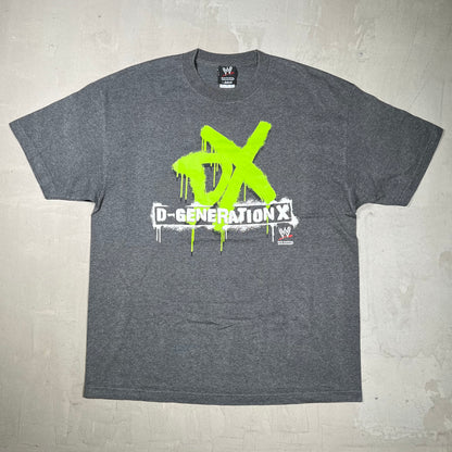2007 WWE DX "Suck It" Grey Tee Size XL USED v20042