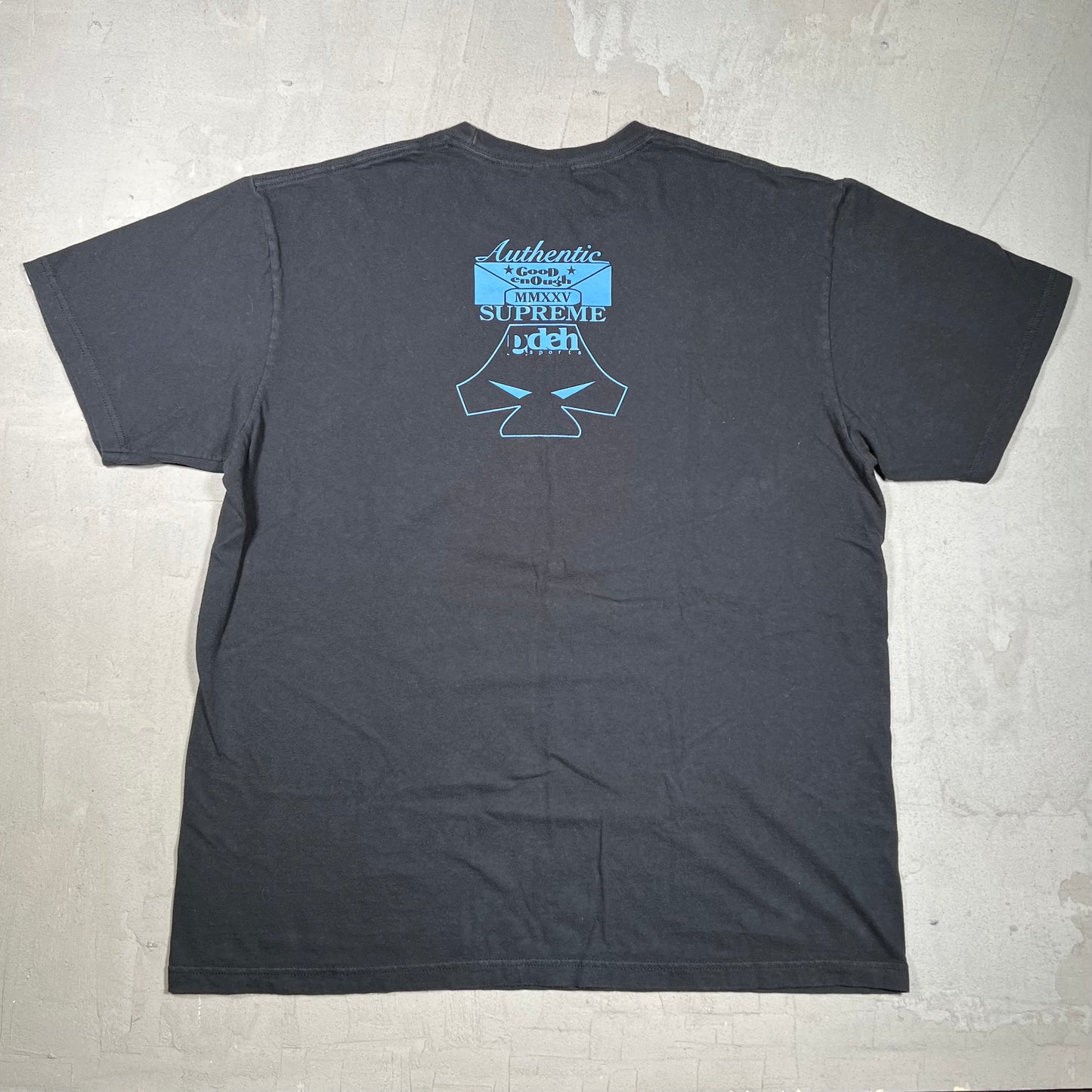Supreme GoodEnough Device Tee Black (2025) Size Large USED x18343
