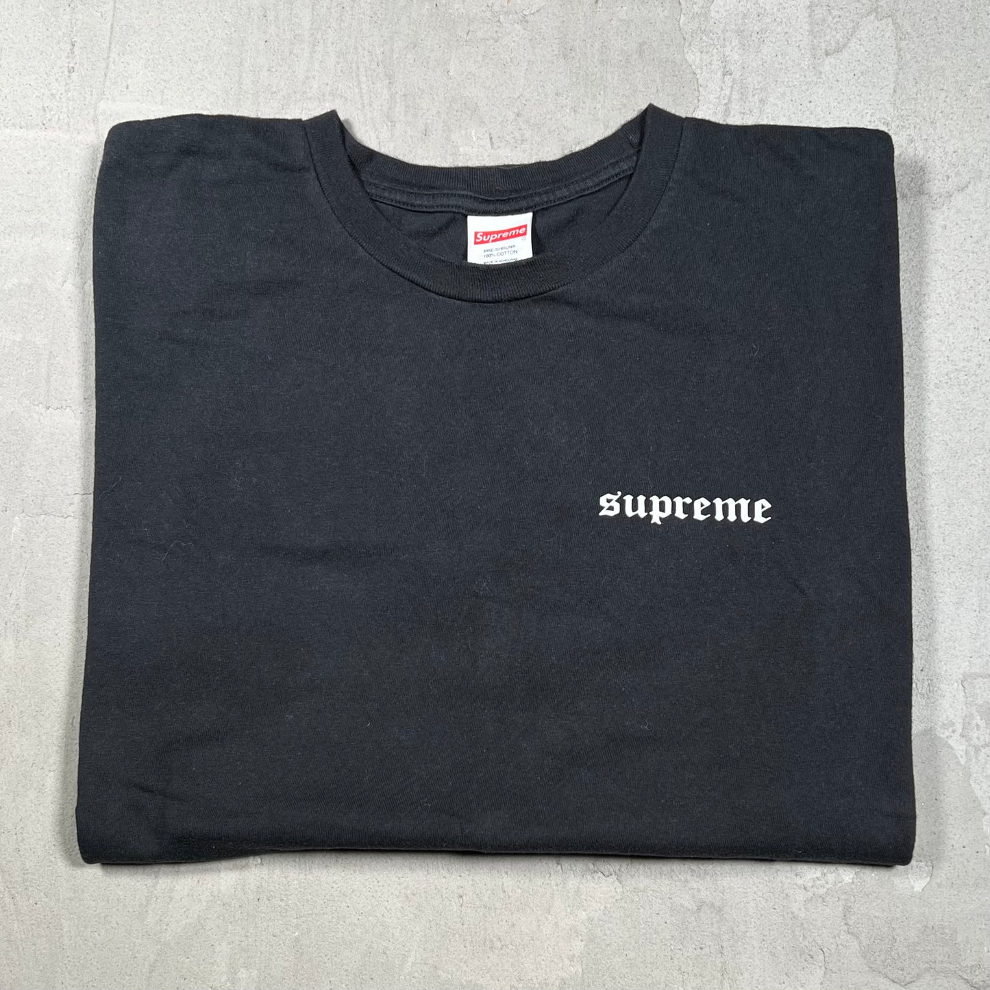 Supreme Target Tee Black (2025) Size Large USED x18344