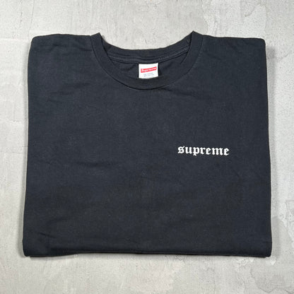 Supreme Target Tee Black (2025) Size Large USED x18344