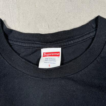 Supreme Target Tee Black (2025) Size Large USED x18344