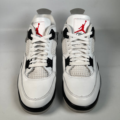 Jordan 4 White Cement (2025) Size 10.5 USED s22611