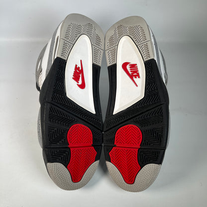 Jordan 4 White Cement (2025) Size 10.5 USED s22611