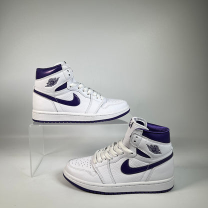 Jordan 1 High Court Purple (2021) Size 5 USED s22591