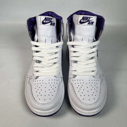 Jordan 1 High Court Purple (2021) Size 5 USED s22591