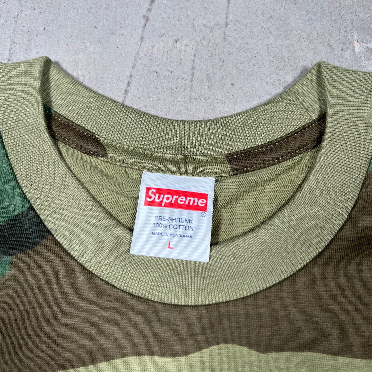 Supreme Playboi Carti Tee Woodland Camo (2025) Size Large NEW x18341