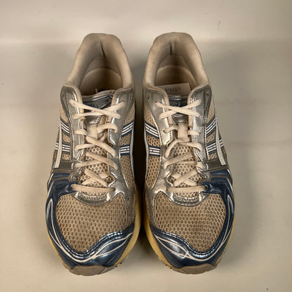 Asisc Gel-Kayano 14 Cream Metallic Blue (2024) Size 9.5 USED s22515
