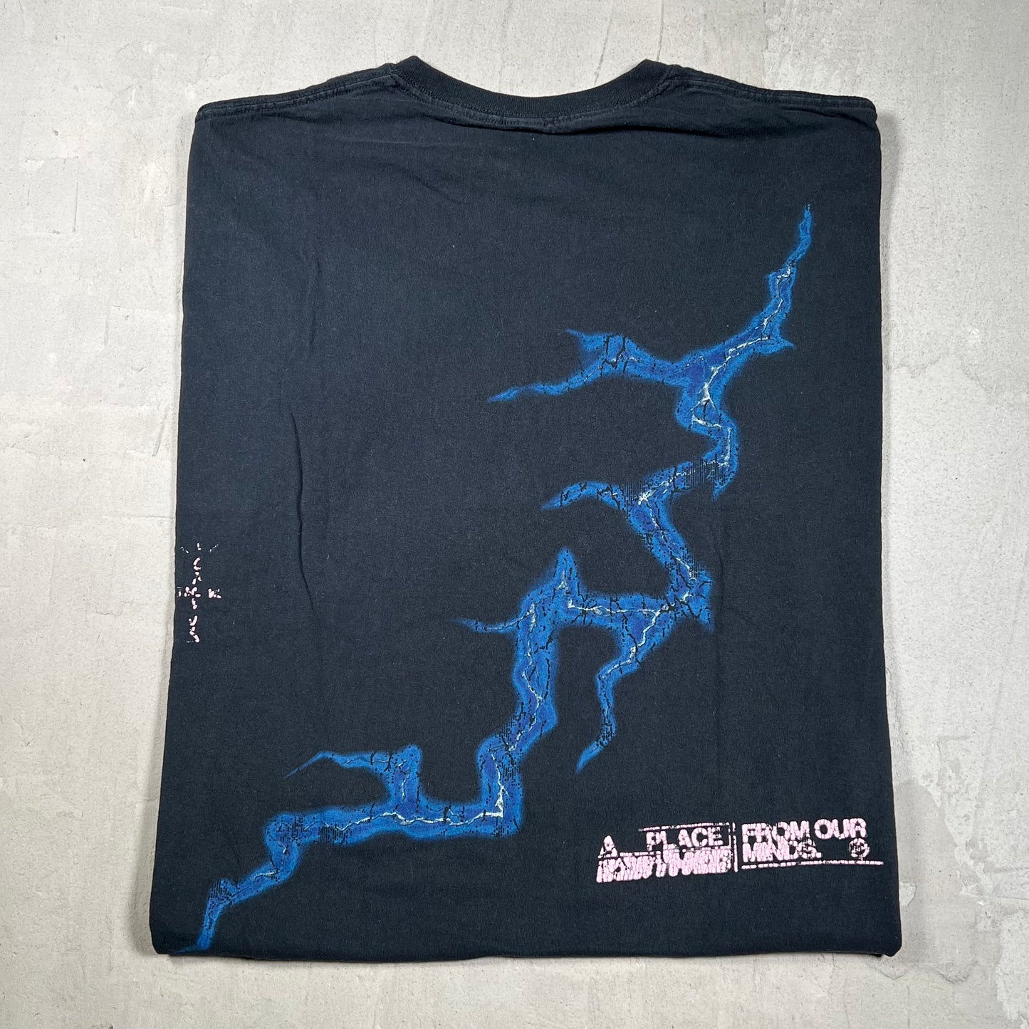 Cactus Jack Fragment Black Tee Size Large USED x18352