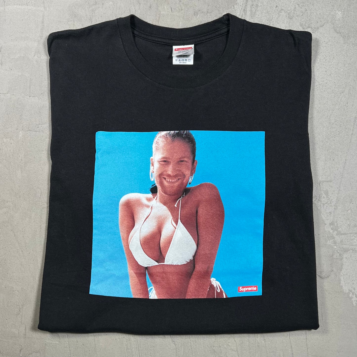Supreme Aphex Twin Windowlicker Tee Black (2025) Size Large USED x18345