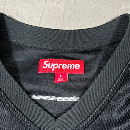 Supreme Breast Cancer Awareness Jersey Black (2025) Size Large USED x18349