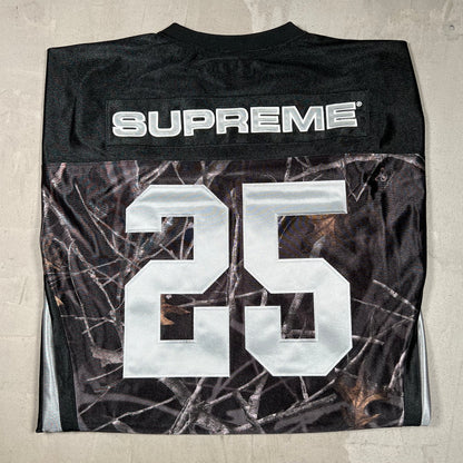 Supreme Breast Cancer Awareness Jersey Black (2025) Size Large USED x18349