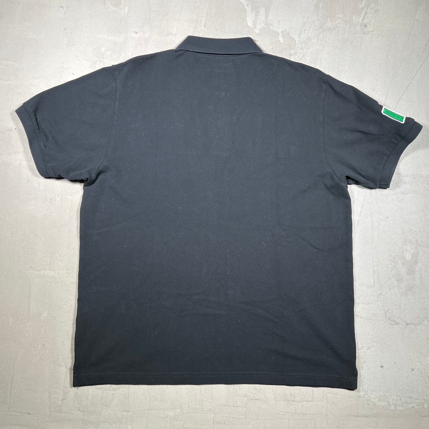Supreme Twill Applique Polo Black (2025) Size Large USED x18348