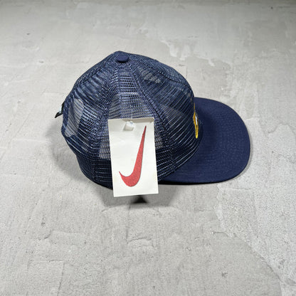 1990s Nike Navy Mesh Hat NEW v20043