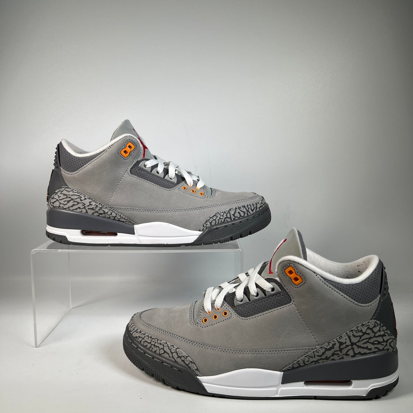 Jordan 3 Cool Grey (2021) Size 9.5 USED s22608