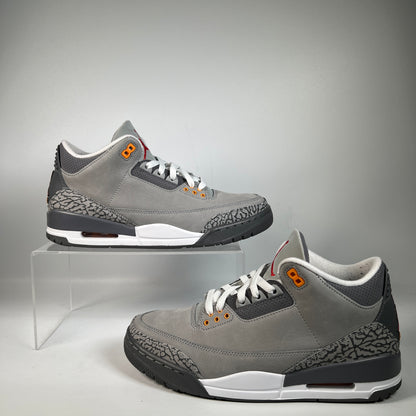 Jordan 3 Cool Grey (2021) Size 9.5 USED s22608