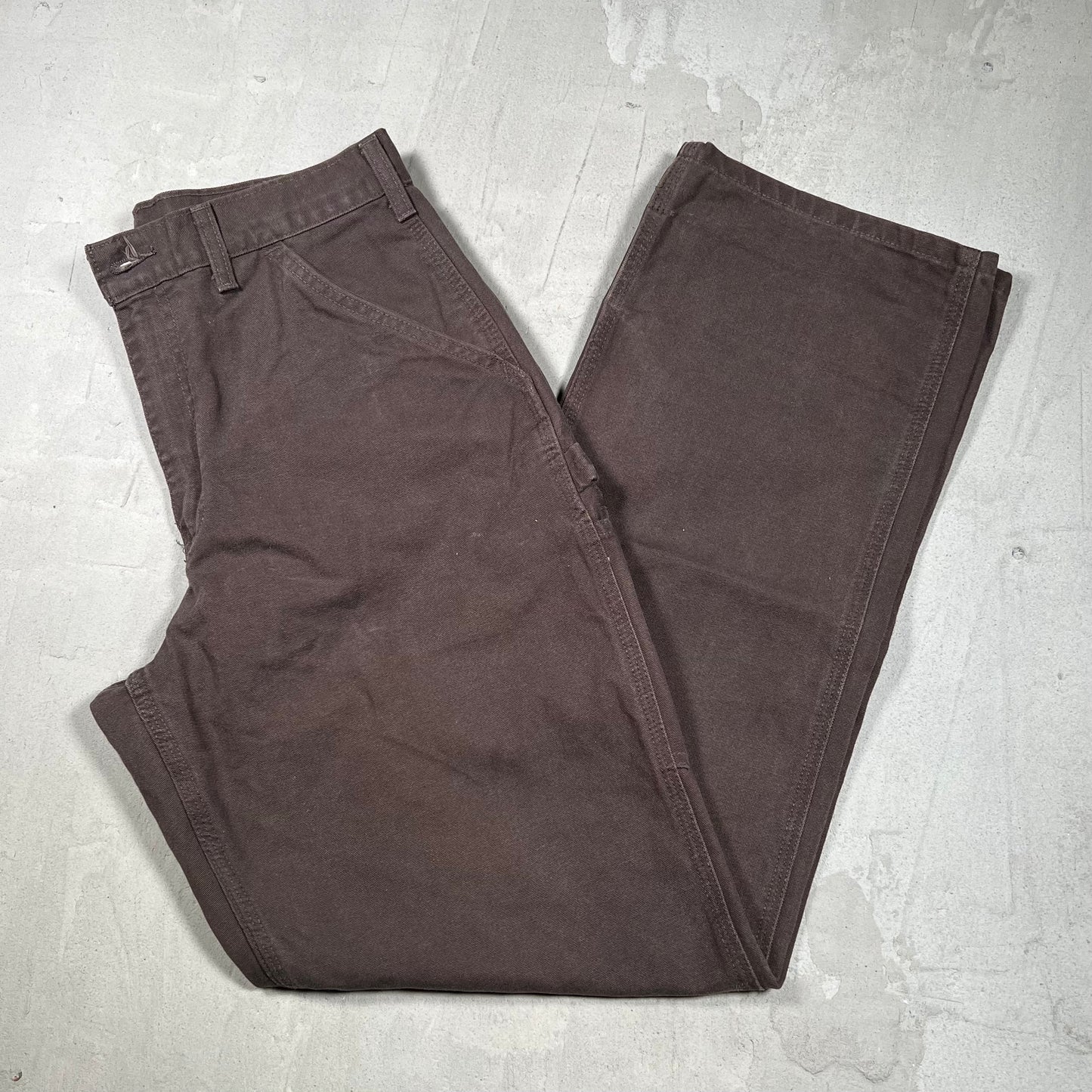 Y2K Carhartt Brown Workwear Pants Size 32x34 USED v20028