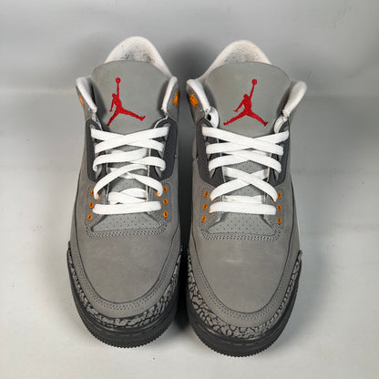 Jordan 3 Cool Grey (2021) Size 9.5 USED s22608