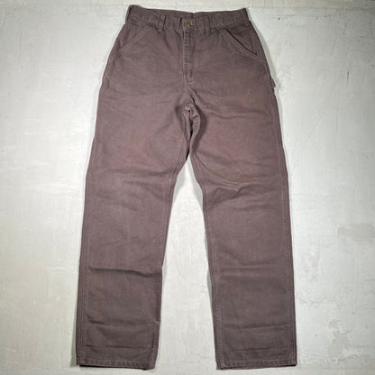 Y2K Carhartt Brown Workwear Pants Size 32x34 USED v20028