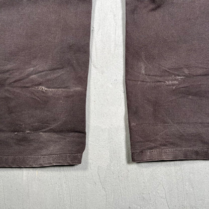 Y2K Carhartt Brown Workwear Pants Size 32x34 USED v20028