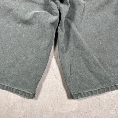 Y2K Dickies Cargo Green Shorts Size 32 USED v20029