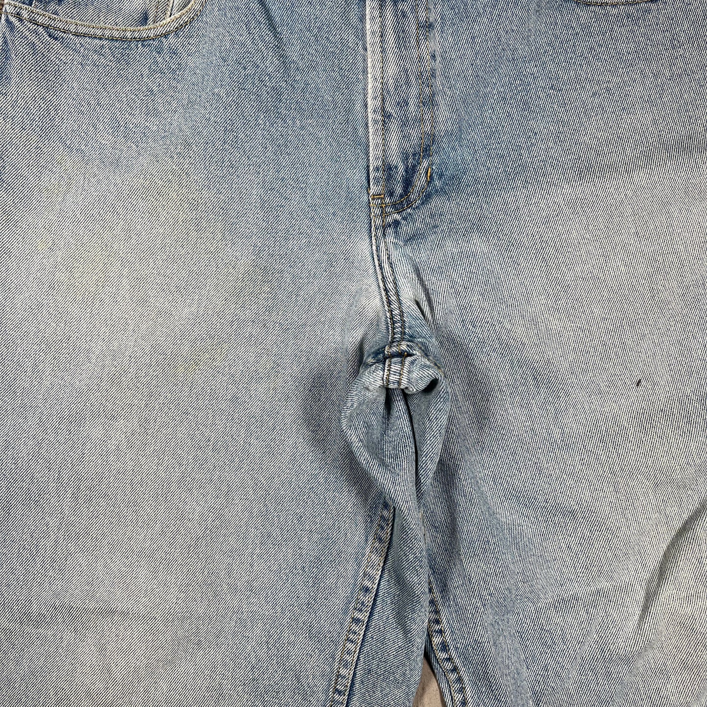 1990s Tommy Hilfiger Blue Jeans Size 33x32 USED v20033