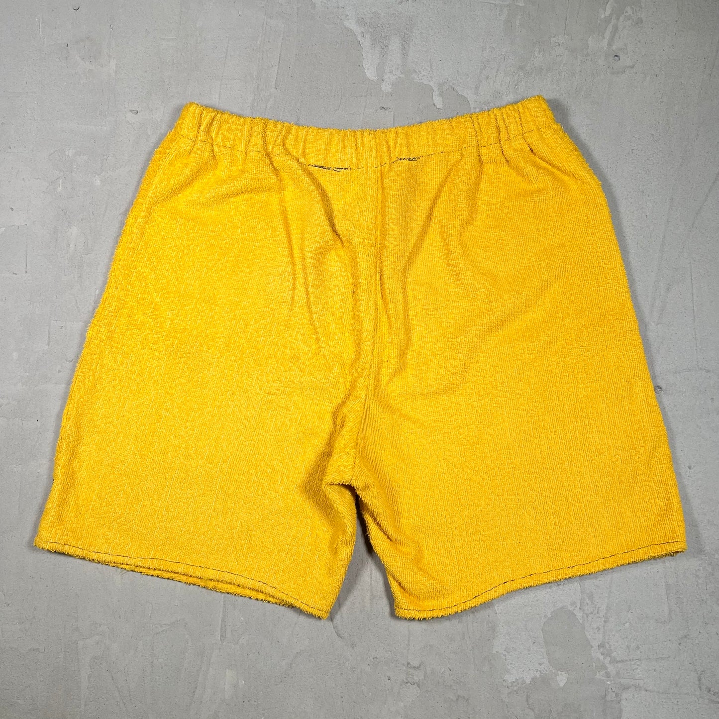 CPFM Nike Air Force 1 Custom Dust Bag Shorts Yellow Size Medium USED x18328