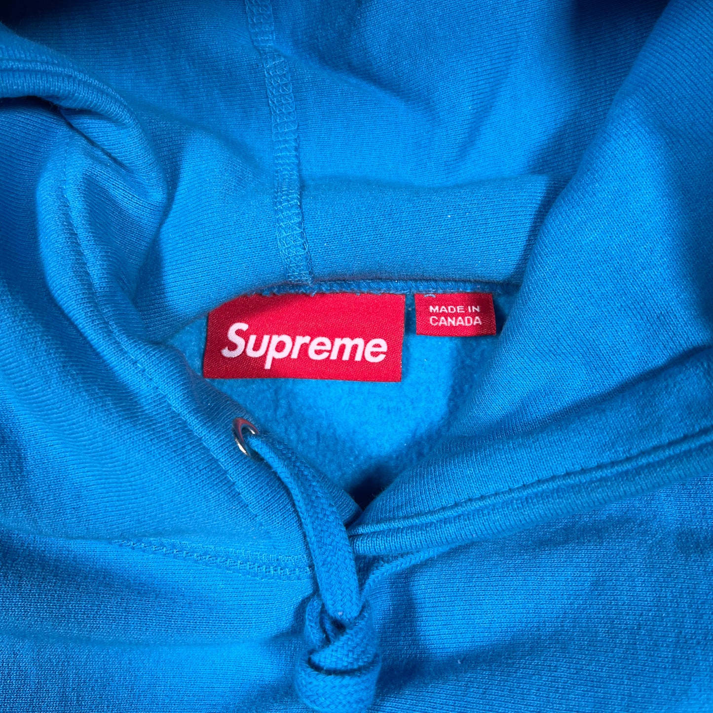 Supreme Box Logo Light Blue Hoodie (2025) Size Medium USED x18330