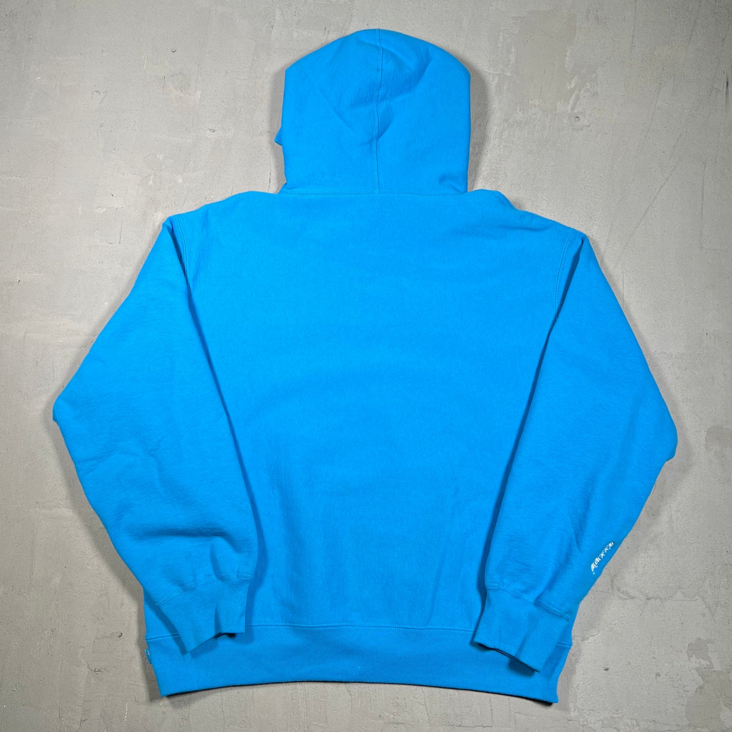 Supreme Box Logo Light Blue Hoodie (2025) Size Medium USED x18330