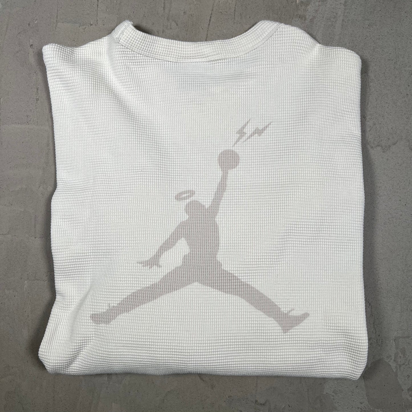 Jordan Union Fragment White Longsleeve Thermal Size Medium USED x18334