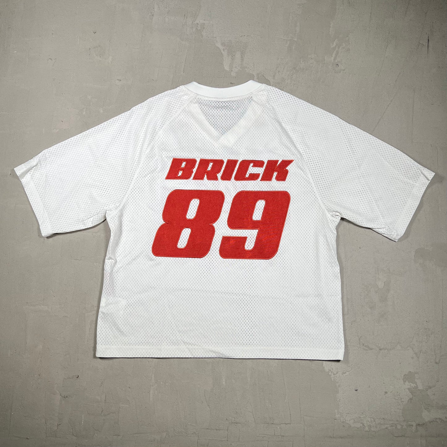 Jordan Bike Air Nigel Sylvester White Cropped Jersey Size Medium USED x18333