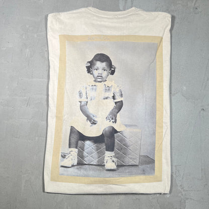 Kanye Donda Mercedes Longsleeve Beige Size Large USED x18365