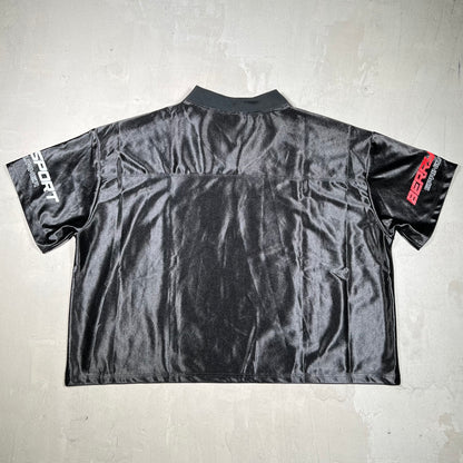 GV Gallery Raspberry Hills Berry Sport Black Jersey Size Small USED x18326