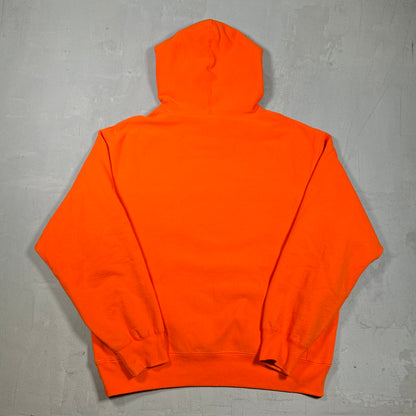 Supreme Box Logo Orange Hoodie (2024) Size Medium USED x18331